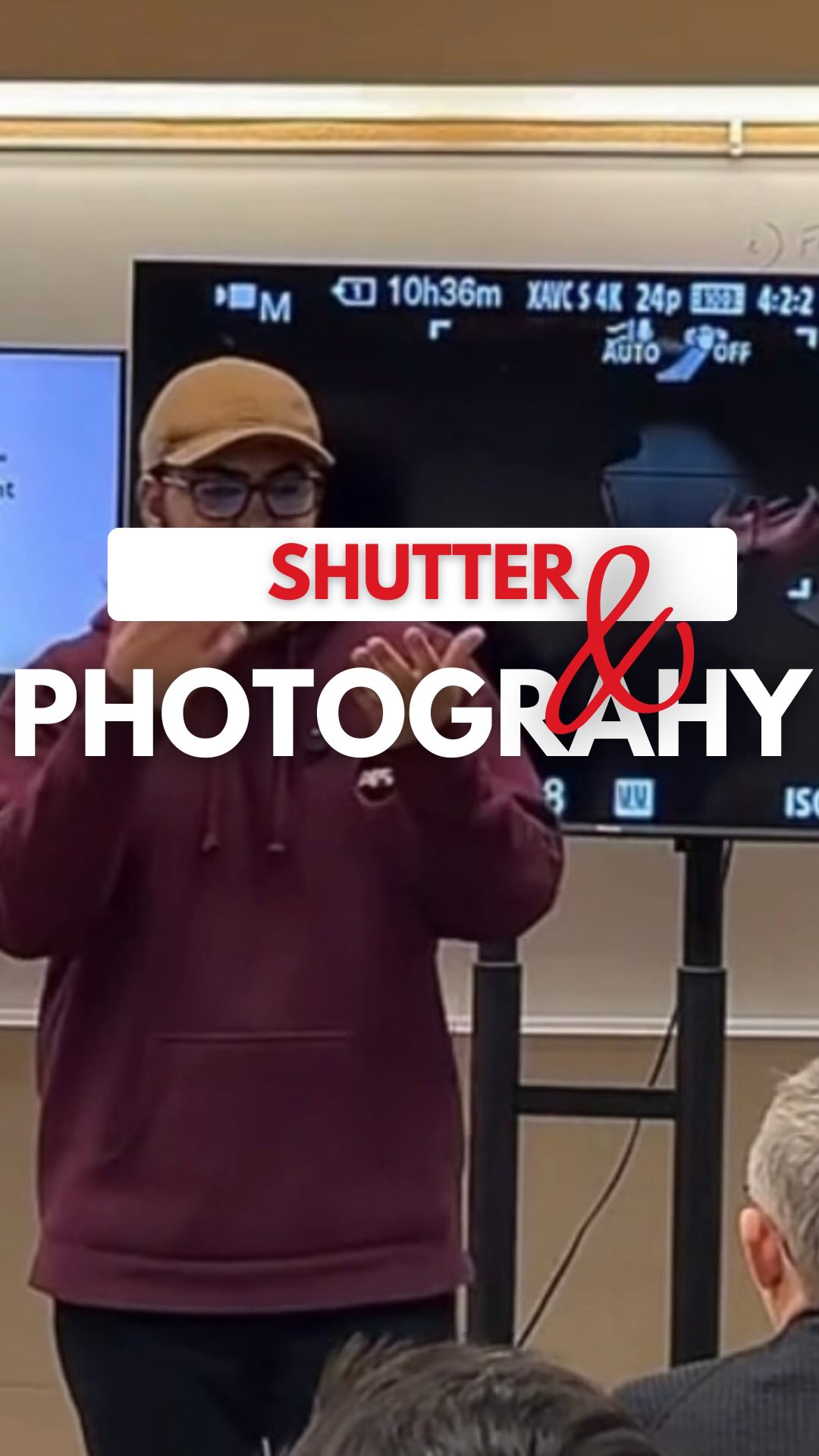 The general rule for shutter when taking photos.